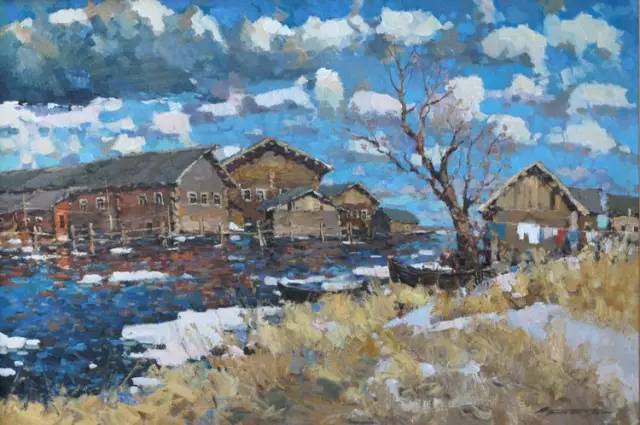 光影十足的风景油画欣赏太美了,100幅经典风景油画图文