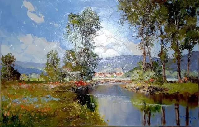 光影十足的风景油画欣赏太美了,100幅经典风景油画图文