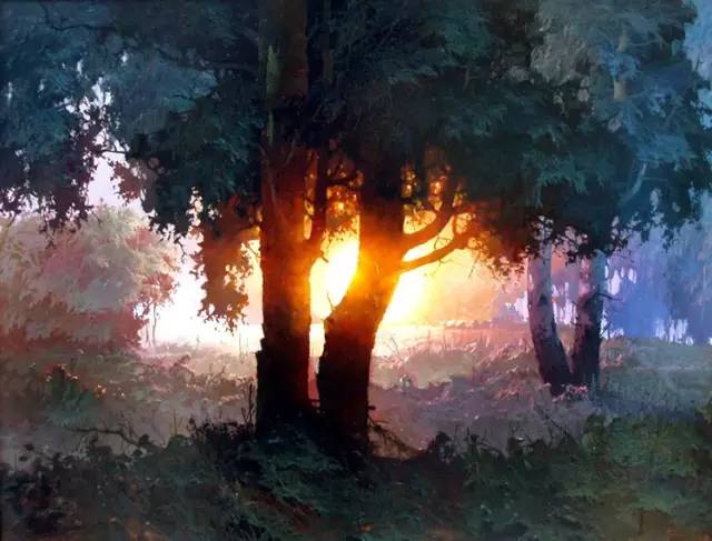 光影十足的风景油画欣赏太美了,100幅经典风景油画图文