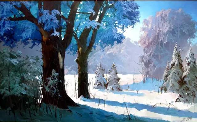 光影十足的风景油画欣赏太美了,100幅经典风景油画图文