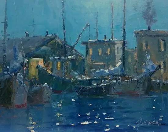 光影十足的风景油画欣赏太美了,100幅经典风景油画图文