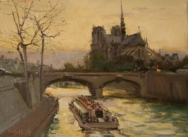 光影十足的风景油画欣赏太美了,100幅经典风景油画图文