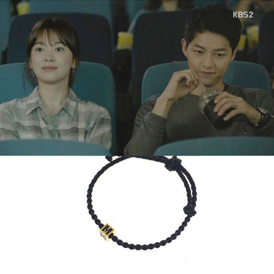 宋仲基看到大金手镯,宋仲基同款手链