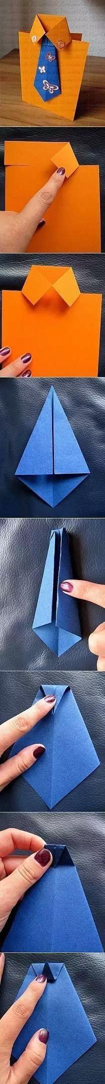 折纸大全创意7-12岁,有趣的折纸只需要一张长方形纸