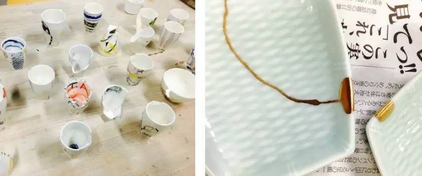 日本工艺之美,日本金缮匠人照片