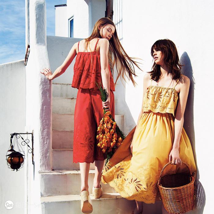 五一帮你搭：吊带裙PK碎花裙，去海边你更爱哪个？