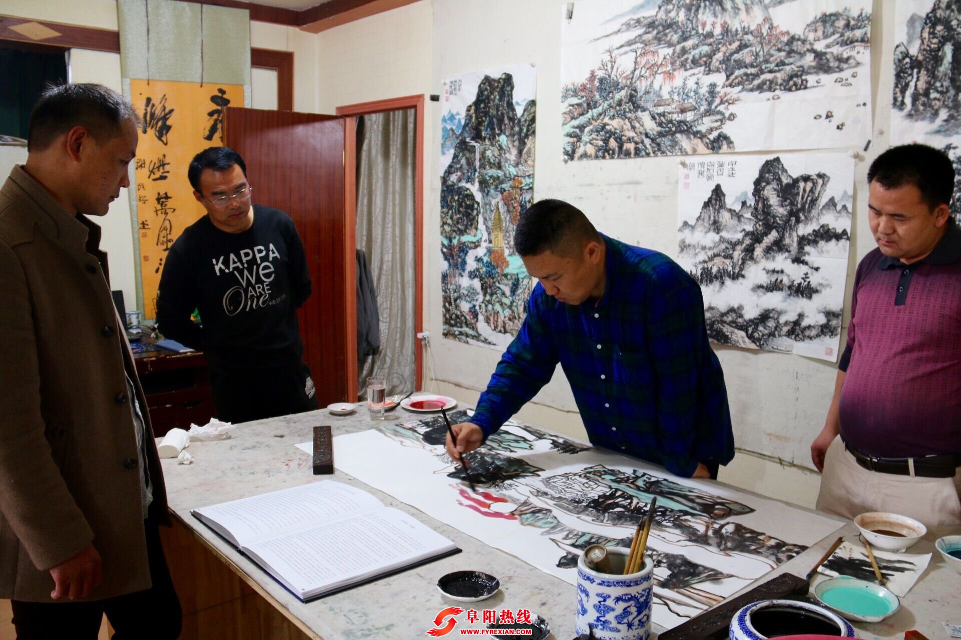 韩伟华国画花鸟,韩伟华当代艺术家