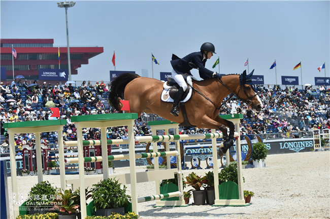 马术赛林志玲,上海环球马术冠军赛