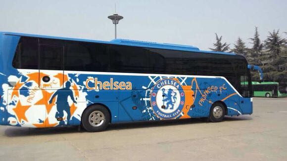 顶级俱乐部大巴,顶级球队大巴车