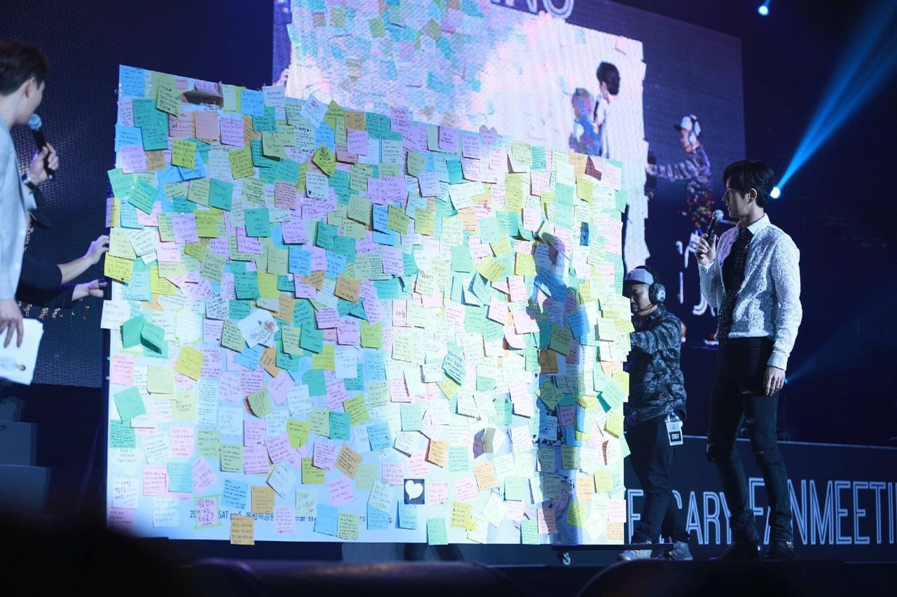 朴海镇恋爱曝光,朴海镇见面会照片