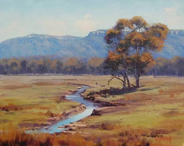 光影十足的风景油画欣赏太美了,100幅经典风景油画图文