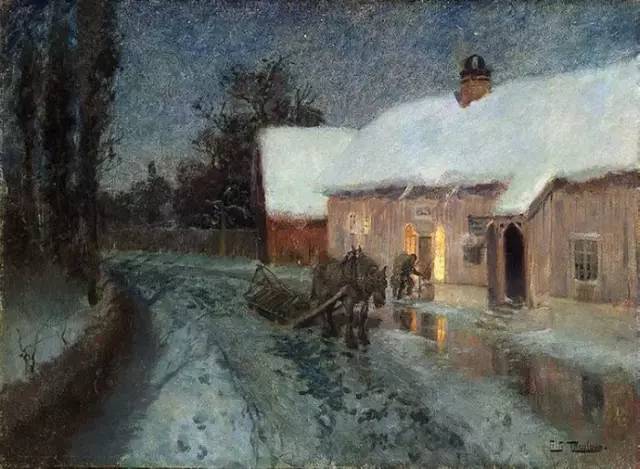 光影十足的风景油画欣赏太美了,100幅经典风景油画图文