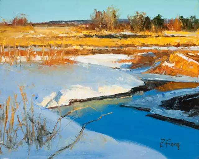 光影十足的风景油画欣赏太美了,100幅经典风景油画图文