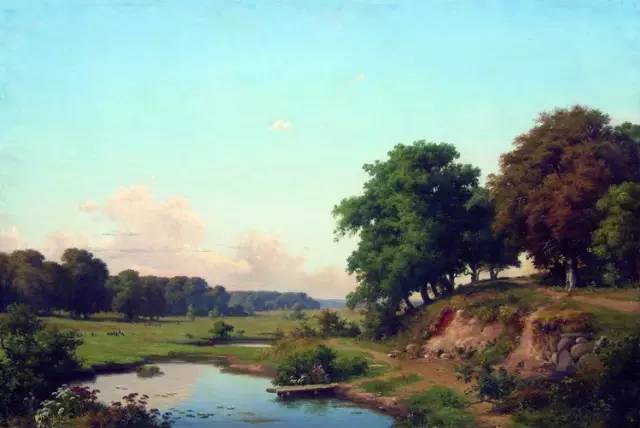 光影十足的风景油画欣赏太美了,100幅经典风景油画图文