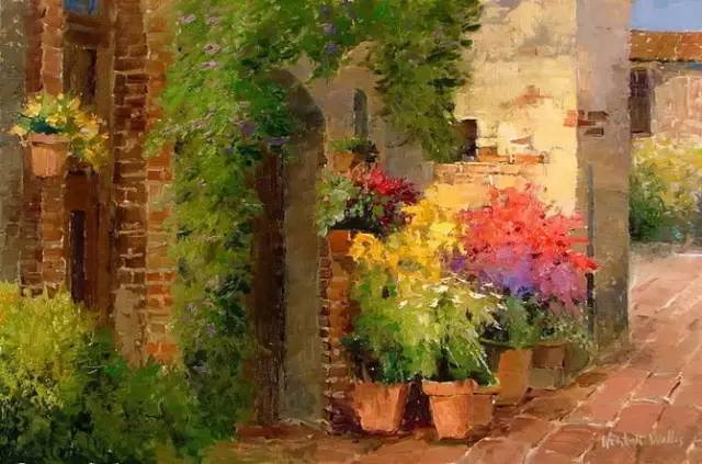 光影十足的风景油画欣赏太美了,100幅经典风景油画图文