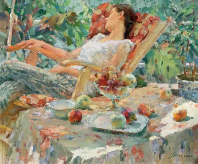 光影十足的风景油画欣赏太美了,100幅经典风景油画图文