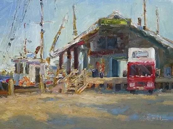 光影十足的风景油画欣赏太美了,100幅经典风景油画图文