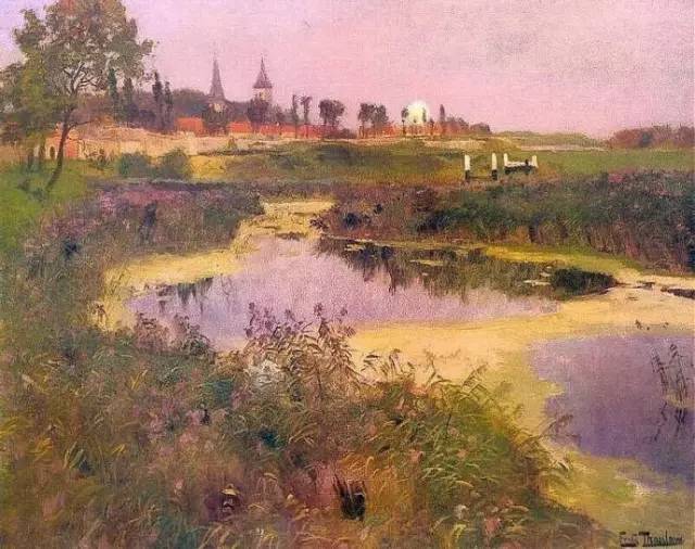 光影十足的风景油画欣赏太美了,100幅经典风景油画图文