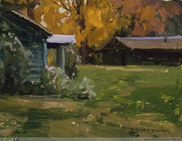 光影十足的风景油画欣赏太美了,100幅经典风景油画图文