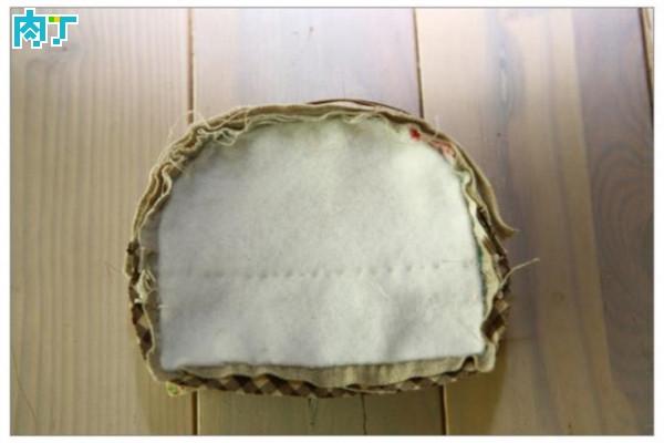 手工小清新包包编织教程,简单布艺手工包包制作方法