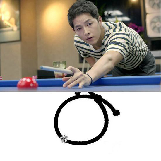 宋仲基看到大金手镯,宋仲基同款手链