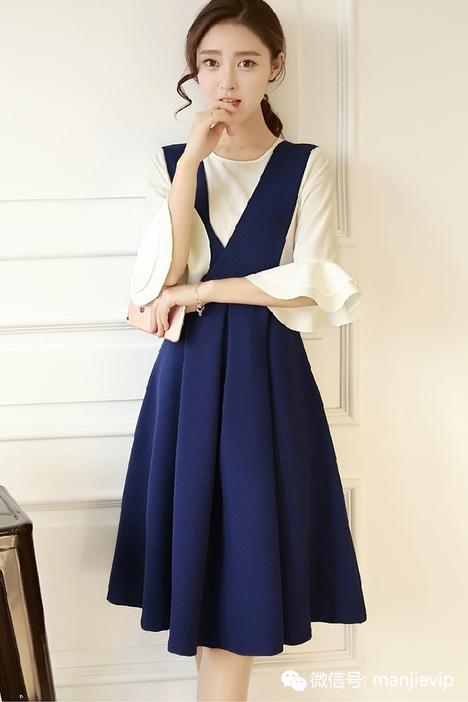 时尚减龄的背带裙,各式各样够快够风格的背带裙