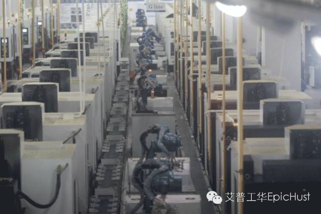 这家企业这么牛逼,竟然制造车间里真的没有多少人