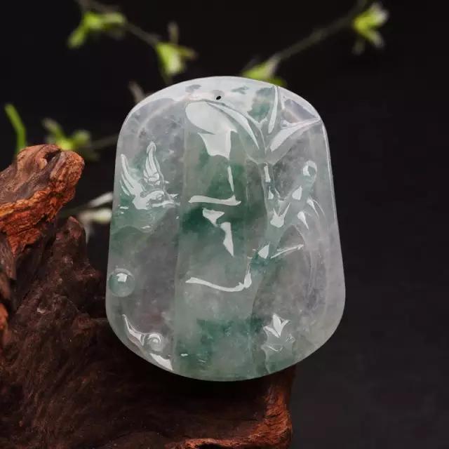 翡翠玉竹节吊坠价格,翡翠玉竹节手镯