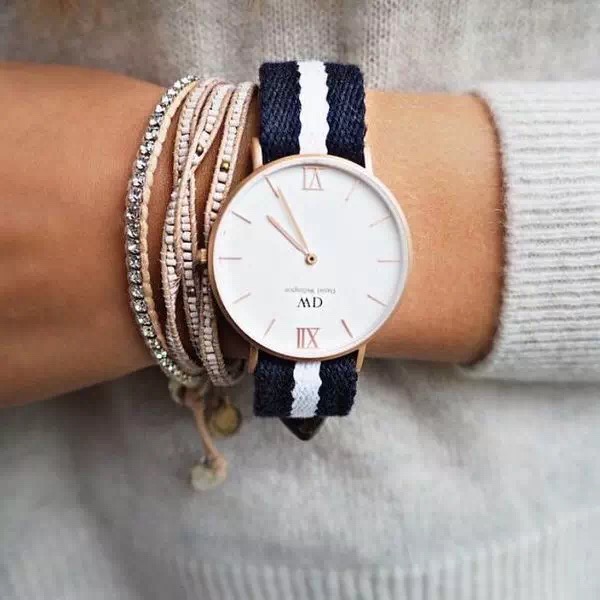 今年给自己买了个表,我去年买了一个表