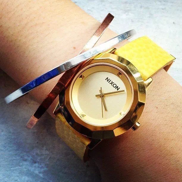 今年给自己买了个表,我去年买了一个表