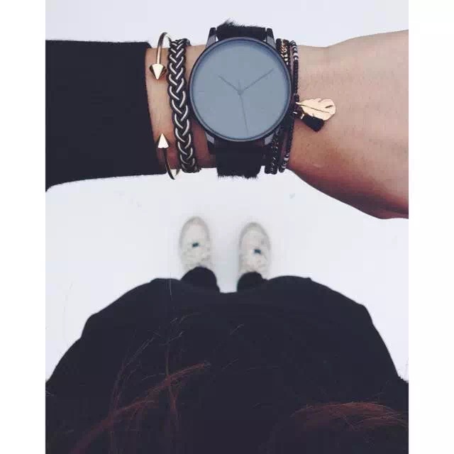 今年给自己买了个表,我去年买了一个表