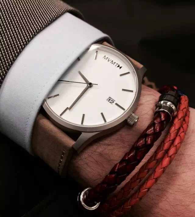 今年给自己买了个表,我去年买了一个表