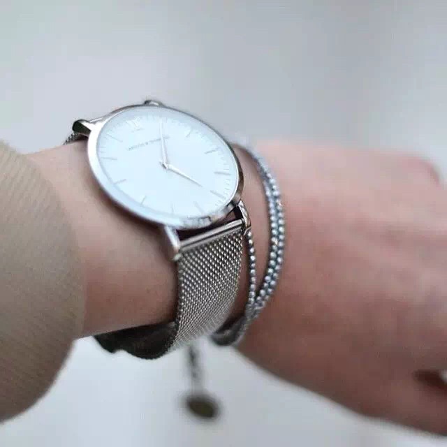 今年给自己买了个表,我去年买了一个表