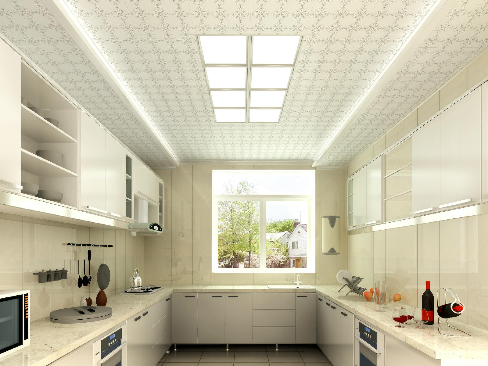 开放式厨房吊顶用什么材料好,厨房吊顶龙骨架用什么材料好