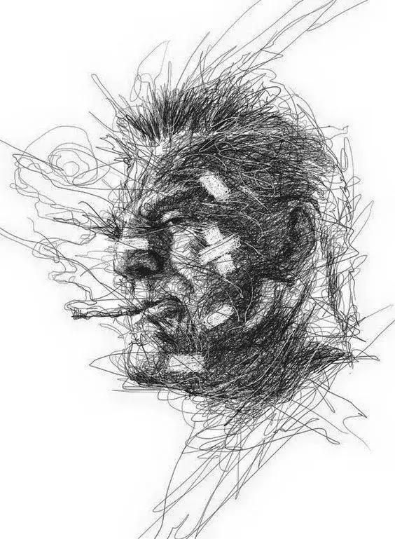 柔美的线条美术,美术常用的十种线条