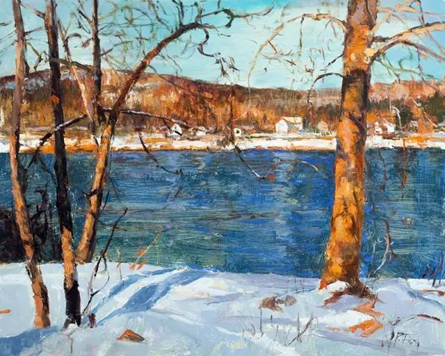 光影十足的风景油画欣赏太美了,100幅经典风景油画图文