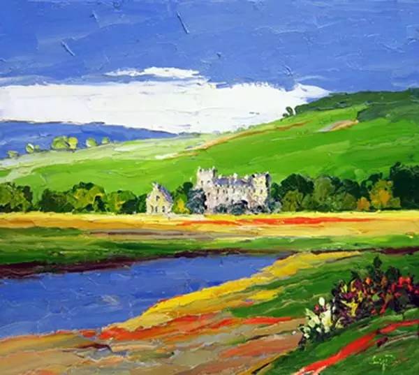 光影十足的风景油画欣赏太美了,100幅经典风景油画图文