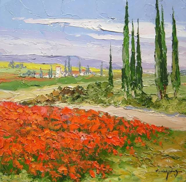 光影十足的风景油画欣赏太美了,100幅经典风景油画图文