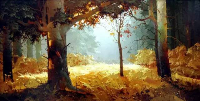 光影十足的风景油画欣赏太美了,100幅经典风景油画图文