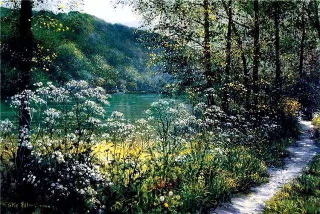 光影十足的风景油画欣赏太美了,100幅经典风景油画图文