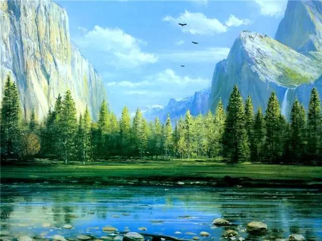 光影十足的风景油画欣赏太美了,100幅经典风景油画图文