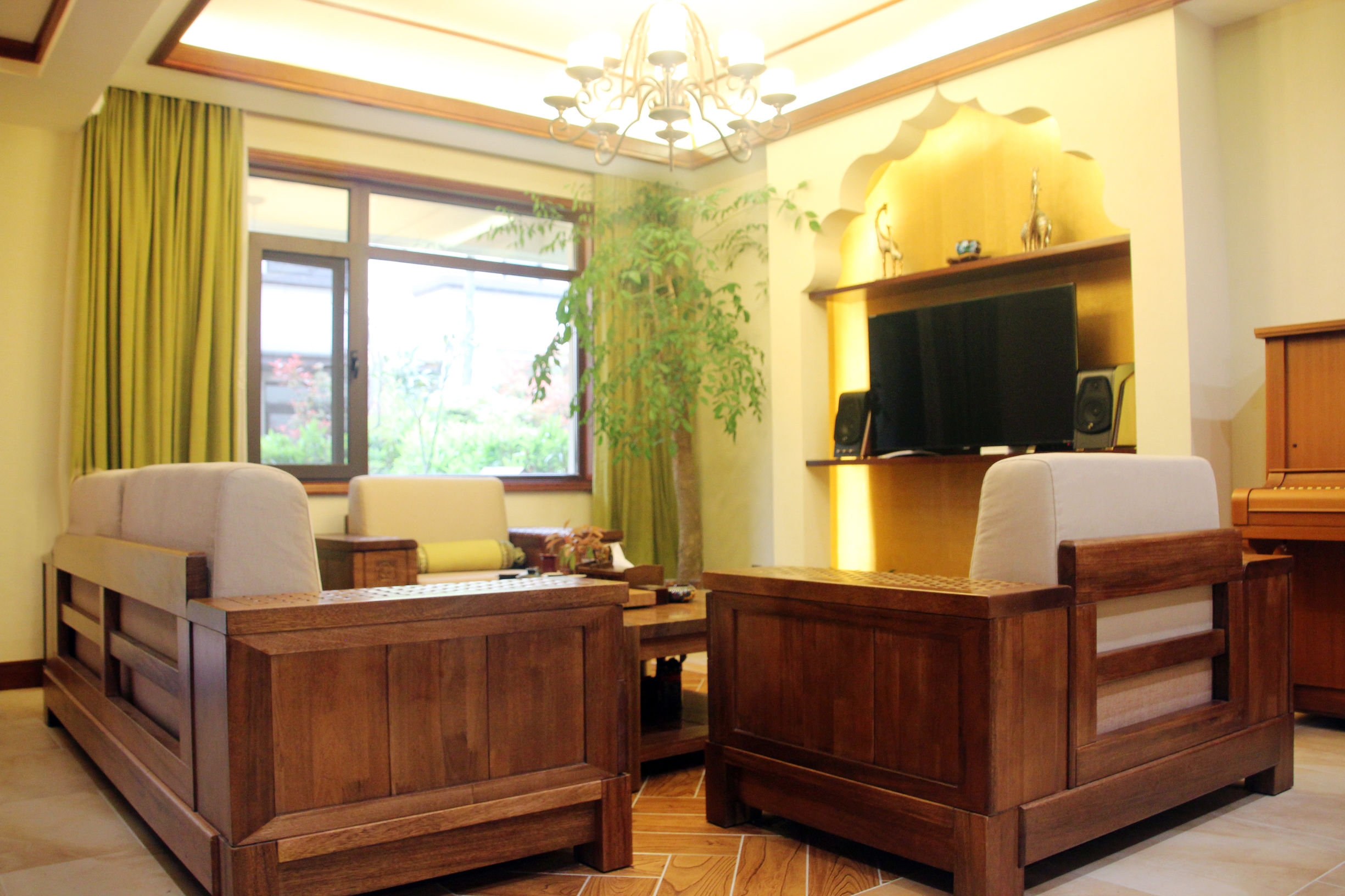 组图:这样装修美哭了！协信阿卡迪亚东南亚风全案实景案例