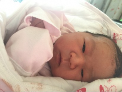 39周超快顺产男孩,4.6斤的宝宝顺产侧切