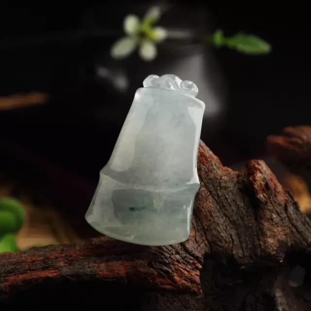 翡翠玉竹节吊坠价格,翡翠玉竹节手镯