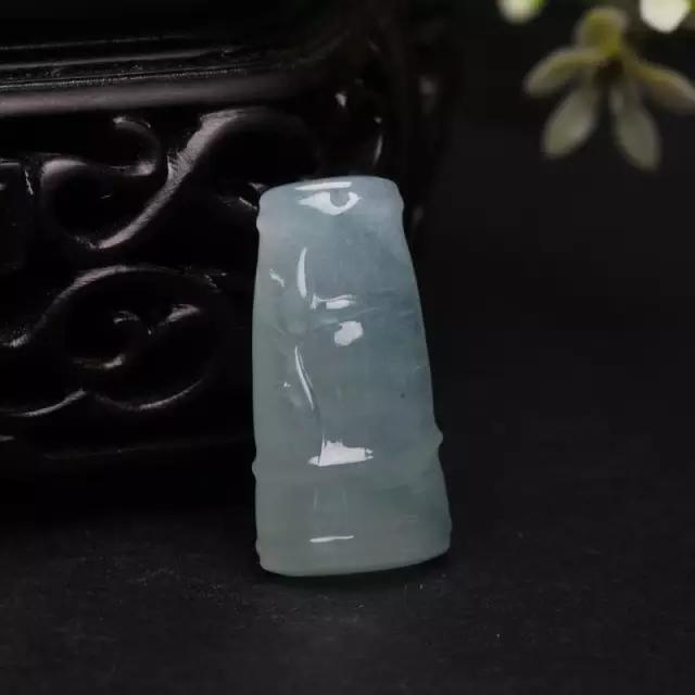 翡翠玉竹节吊坠价格,翡翠玉竹节手镯