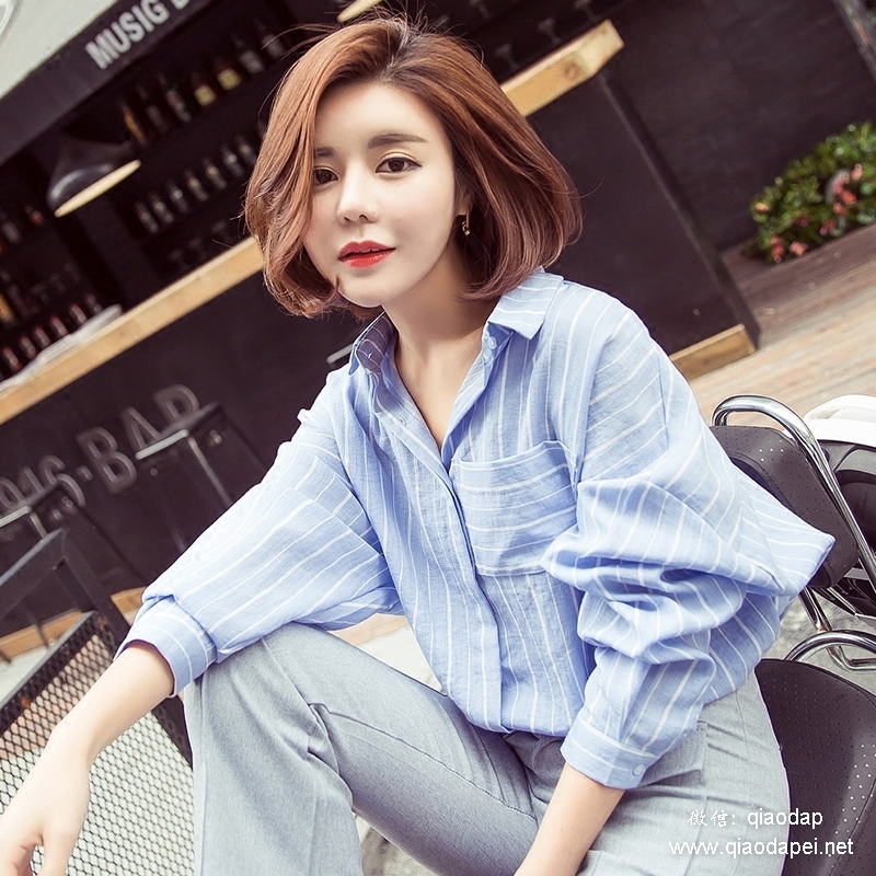 穿上显气质的衬衫最惹人爱