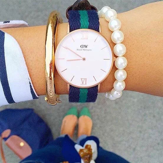 今年给自己买了个表,我去年买了一个表