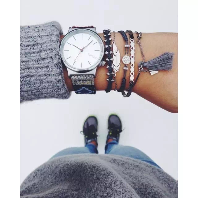 今年给自己买了个表,我去年买了一个表