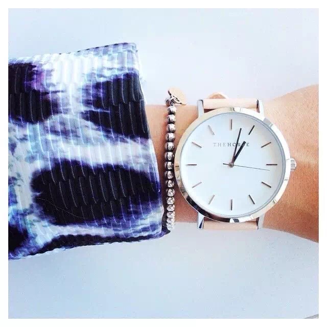 今年给自己买了个表,我去年买了一个表