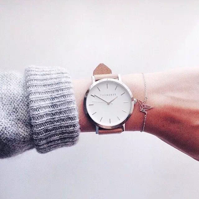 今年给自己买了个表,我去年买了一个表